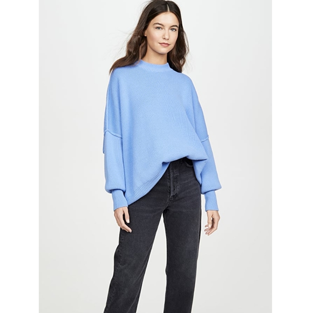 Free People Easy Street Tunic Long Sleeve Sweater